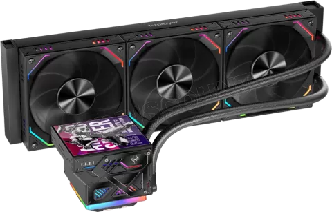 Photo de Kit Watercooling AIO 1stPlayer FT RGB - 360mm (Noir)