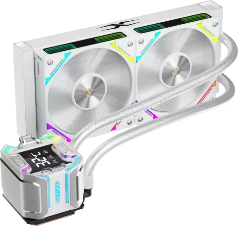 Photo de Kit Watercooling AIO 1stPlayer X-240E RGB - 240mm (Blanc)