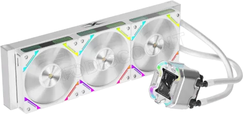 Photo de Kit Watercooling AIO 1stPlayer X-360 ARGB - 360mm (Blanc)