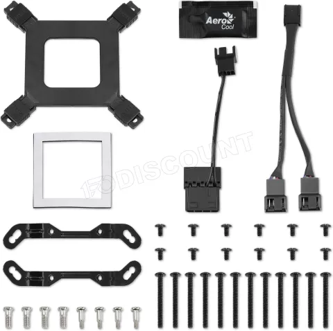 Photo de Kit Watercooling AIO Aerocool Mirage L240 RGB (Noir)