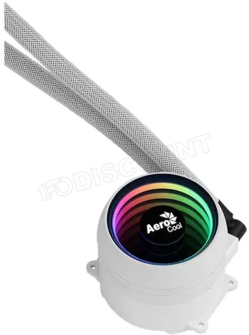 Photo de Kit Watercooling AIO Aerocool Mirage L360 RGB (Blanc)