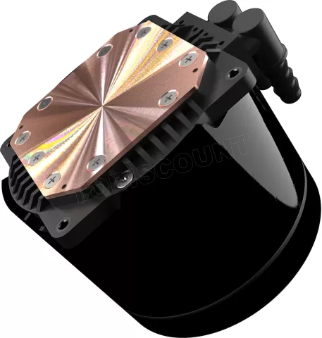 Photo de Kit Watercooling AIO Alpenföhn Gletscherwasser 240 RGB (Noir)