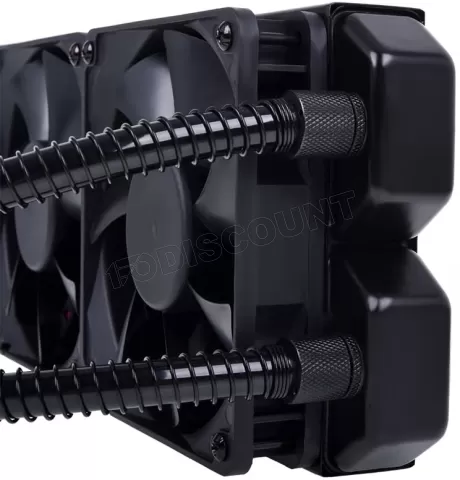 Photo de Kit Watercooling AIO Alphacool Eisbaer - 240mm (Noir)