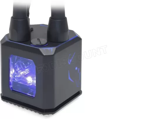 Photo de Kit Watercooling AIO Alphacool Eisbaer Aurora HPE RGB - 360mm (Noir)