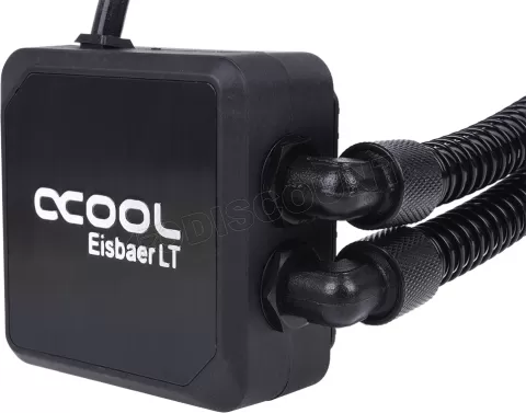 Photo de Kit Watercooling AIO Alphacool Eisbaer LT - 240mm (Noir)