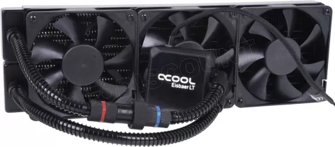 Photo de Kit Watercooling AIO Alphacool Eisbaer LT - 360mm (Noir)