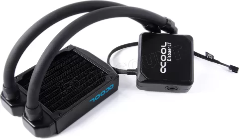 Photo de Kit Watercooling AIO Alphacool Eisbaer LT92 CPU (Noir) sans ventilateur