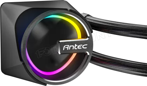 Photo de Kit Watercooling AIO Antec Skeleton RGB - 240mm (Noir)