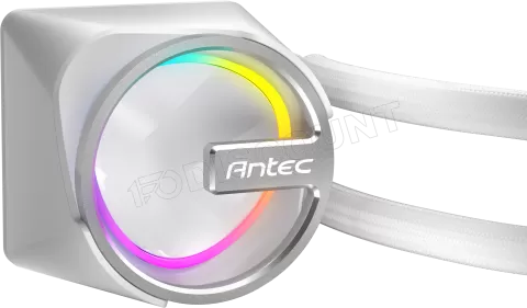 Photo de Kit Watercooling AIO Antec Skeleton RGB - 360mm (Blanc)