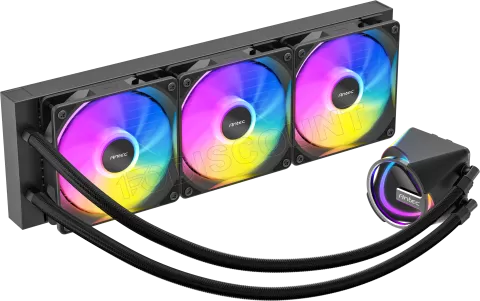 Photo de Kit Watercooling AIO Antec Skeleton RGB - 360mm (Noir)