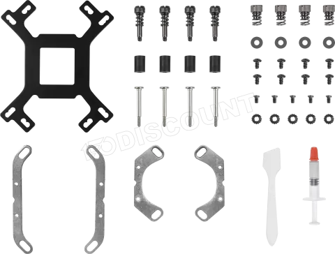Photo de Kit Watercooling AIO Antec Symphony ARGB - 360mm (Blanc)