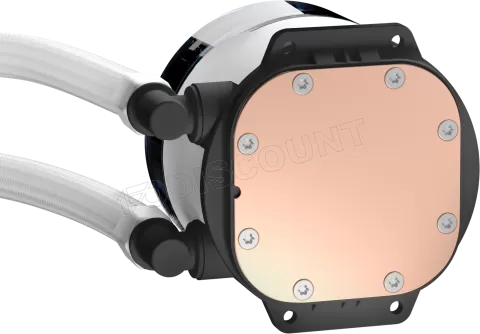 Photo de Kit Watercooling AIO Antec Vortex Lum RGB - 360mm (Blanc)