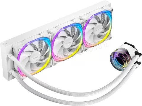 Photo de Kit Watercooling AIO Antec Vortex RGB - 360mm (Blanc)