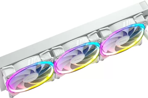 Photo de Kit Watercooling AIO Antec Vortex RGB - 360mm (Blanc)