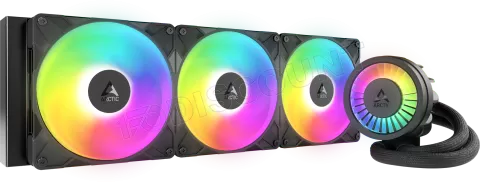 Photo de Kit Watercooling AIO Arctic Liquid Freezer III Pro RGB - 420mm (Noir)