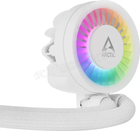 Photo de Kit Watercooling AIO Arctic Liquid Freezer III RGB - 240mm (Blanc)