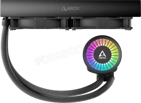 Photo de Kit Watercooling AIO Arctic Liquid Freezer III RGB - 280mm (Noir)