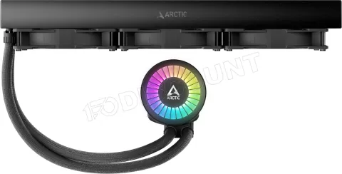 Photo de Kit Watercooling AIO Arctic Liquid Freezer III RGB - 420mm (Noir)