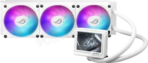 Photo de Kit Watercooling AIO Asus Rog RYUJIN III extreme ARGB - 360mm (Blanc)