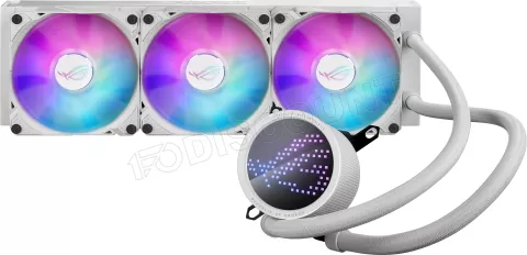 Photo de Kit Watercooling AIO Asus Rog Ryuo III RGB - 360mm (Blanc)