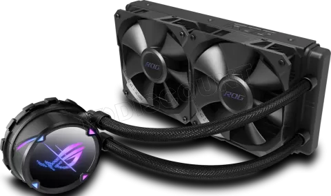 Photo de Kit Watercooling AIO Asus Rog Strix LC II - 240mm (Noir)