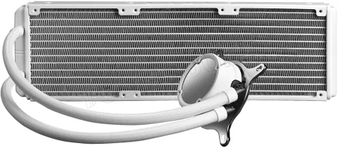 Photo de Kit Watercooling AIO Asus Rog Strix LC II ARGB - 360mm (Blanc)