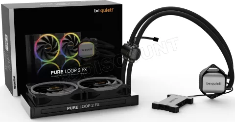 Photo de Kit Watercooling AIO be quiet! Pure Loop 2 FX RGB - 240mm (Noir)