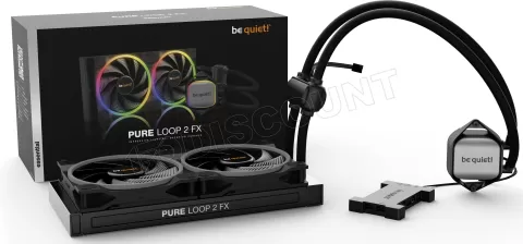 Photo de Kit Watercooling AIO be quiet! Pure Loop 2 FX RGB - 280mm (Noir)