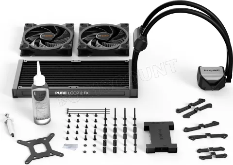 Photo de Kit Watercooling AIO be quiet! Pure Loop 2 FX RGB - 280mm (Noir)