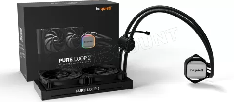 Photo de Kit Watercooling AIO be quiet! Pure Loop 2 RGB - 240mm (Noir)