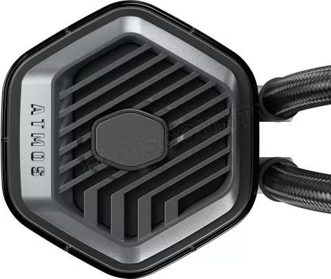 Photo de Kit Watercooling AIO Cooler Master MasterLiquid Atmos Stealth - 360mm (Noir)