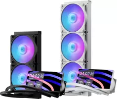 Photo de CM CL Core LCD RGB 360mm Blanc