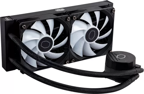 Photo de Kit Watercooling AIO Cooler Master MasterLiquid L Core RGB - 240mm (Noir)