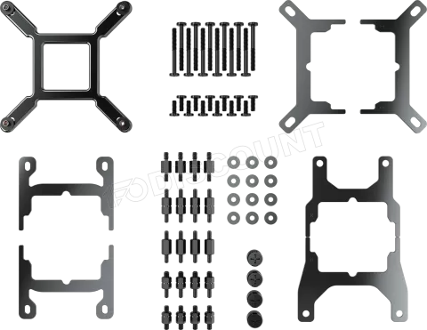 Photo de Kit Watercooling AIO Corsair iCue H100i Elite RGB - 240mm (Noir)