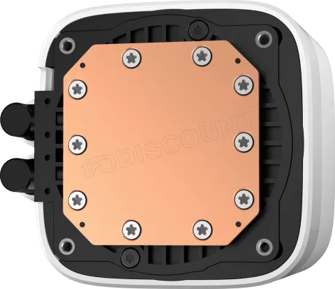 Photo de Kit Watercooling AIO DeepCool LD 240 RGB - 240mm (Blanc)