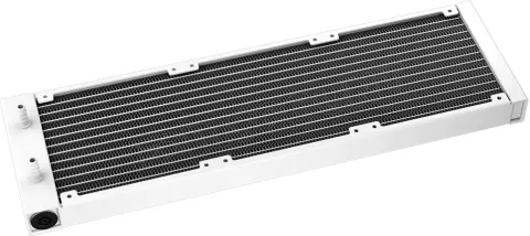Photo de Kit Watercooling AIO DeepCool LT RGB - 360mm (Blanc)