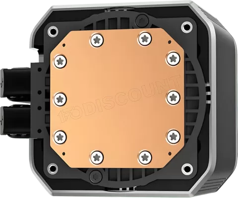 Photo de Kit Watercooling AIO DeepCool Mystique RGB - 240mm (Noir)