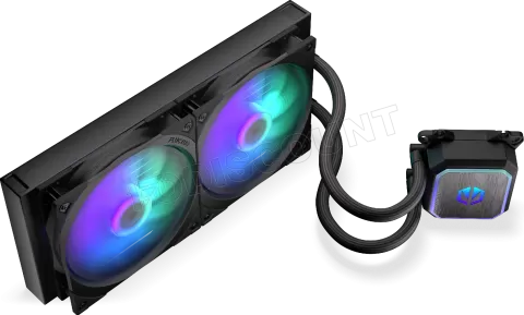 Photo de Kit Watercooling AIO Endorfy Navis F RGB - 280mm (Noir)