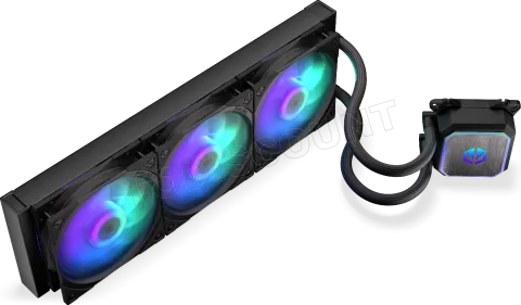 Photo de Kit Watercooling AIO Endorfy Navis F RGB - 360mm (Noir)