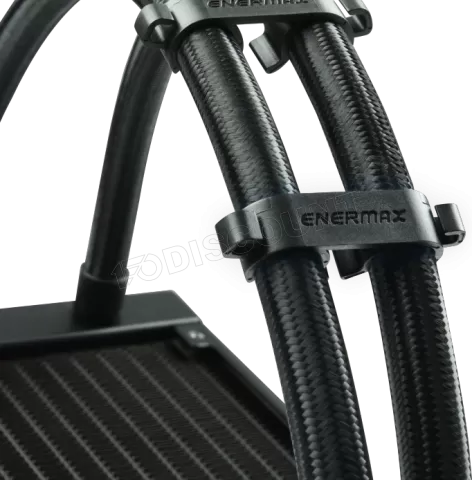 Photo de Kit Watercooling AIO Enermax LiqMaxFlo RGB - 240mm (Noir)