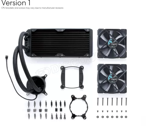 Photo de Kit Watercooling AIO Fractal Design Celsius S - 240mm (Noir)