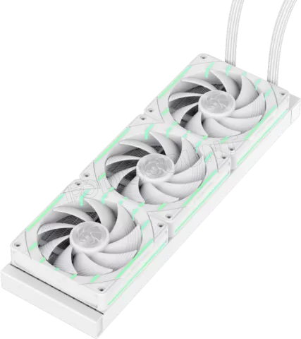 Photo de Kit Watercooling AIO Gamemax Hailstorm 360mm (Blanc)