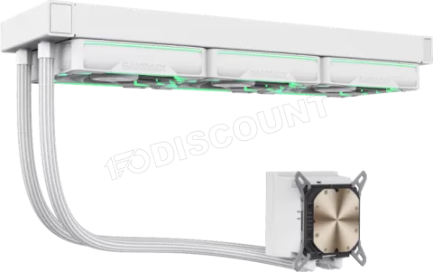 Photo de Kit Watercooling AIO Gamemax Hailstorm 360mm (Blanc)