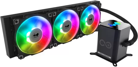 Photo de Kit Watercooling AIO InWin SR Pro RGB - 360mm (Noir)