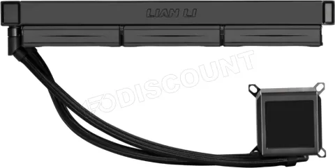 Photo de Kit Watercooling AIO Lian Li Galahad II LCD SL-Infinity RGB - 360mm (Noir)