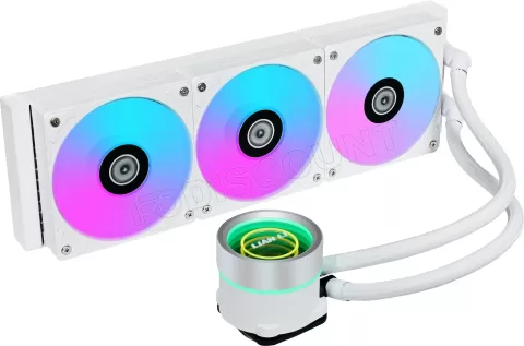 Photo de Kit Watercooling AIO Lian Li Galahad II Trinity RGB - 360mm (Blanc)