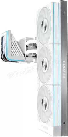 Photo de Kit Watercooling AIO Lian Li HydroShift II OLED P28 RGB - 360mm (Blanc)