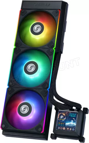 Photo de Kit Watercooling AIO Lian Li HydroShift R RGB - 360mm (Noir)