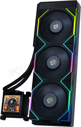 Photo de Kit Watercooling AIO Lian Li HydroShift TL RGB - 360mm (Noir)