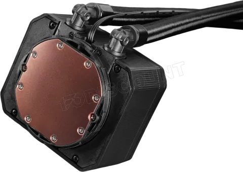 Photo de Kit Watercooling AIO Mars Gaming ML-LCDPro RGB - 360mm (Noir)
